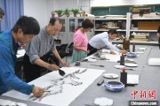 梦见人血两岸艺术家在安徽“共绘一幅画”